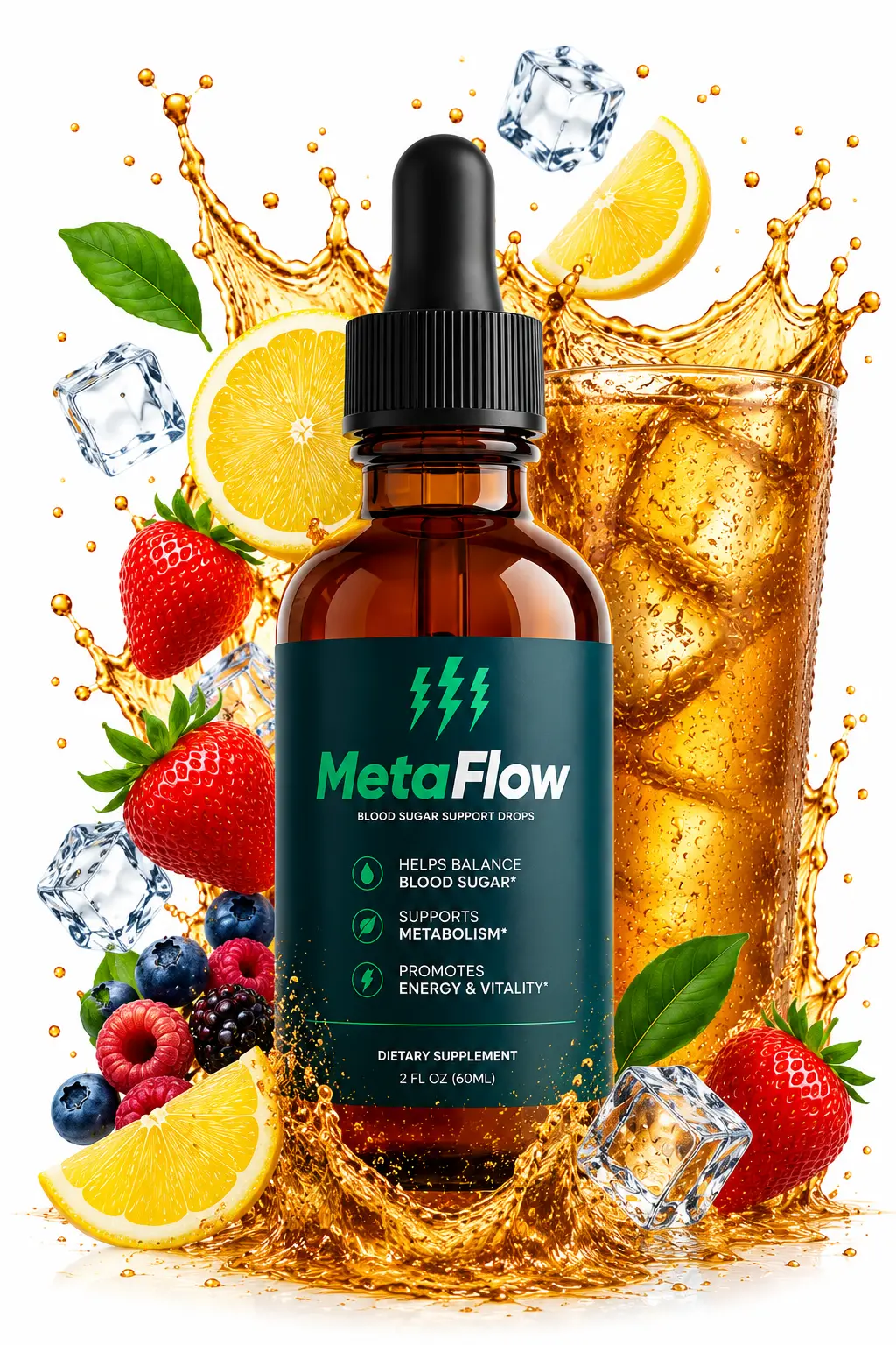 MetaFlow Natural Blood Sugar Support Drops